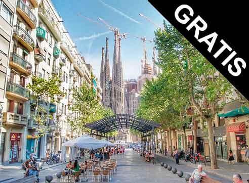 Gaud Avenue by Gratis in Barcelona