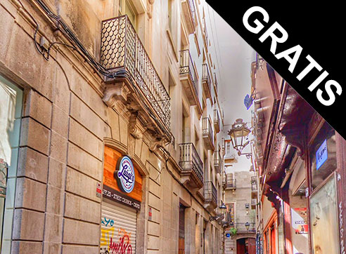 Petritxol Street by Gratis in Barcelona