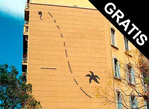 Friendly Ants Wall by Gratis in Barcelona