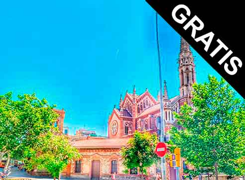 San Francisco de Sales Church by Gratis in Barcelona