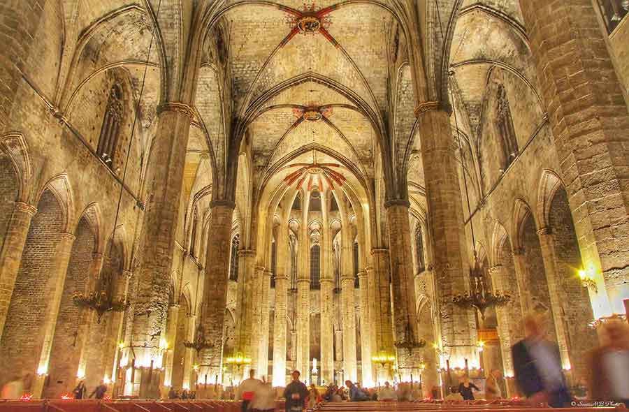 Iglesia Santa Mara del Mar by Gratis in Barcelona