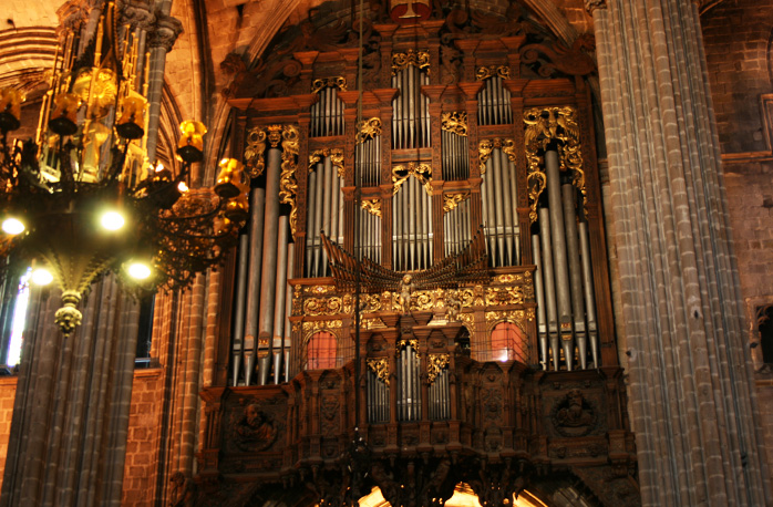 Órgano en la Catedral by Gratis in Barcelona