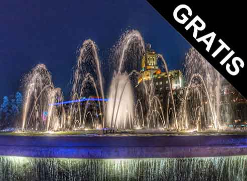 Twin Fountains by Gratis in Barcelona