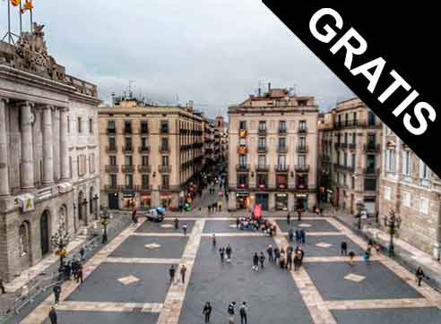 Plaza Sant Jaume by Gratis in Barcelona